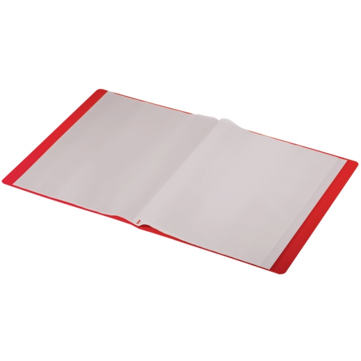 Carpeta de 40 fundas Leitz Recycle. PP DIN A4, rojo