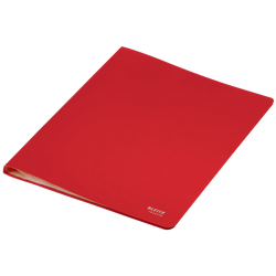 Carpeta de 40 fundas Leitz Recycle. PP DIN A4, rojo
