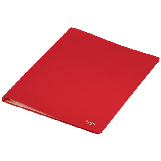 Carpeta de 40 fundas Leitz Recycle. PP DIN A4, rojo