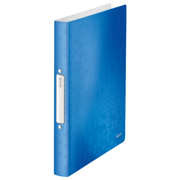 Carpeta de anillas WOW. PP. 2 anillas redondas de 25 mm. DIN A4, azul