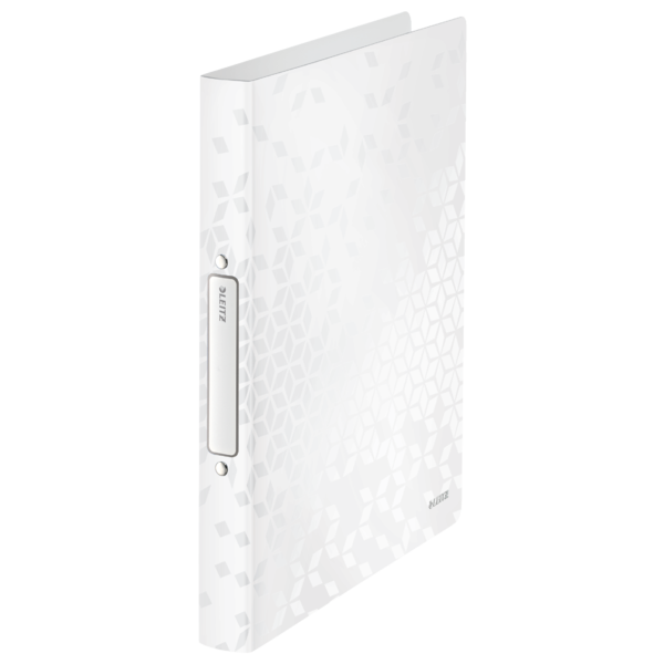 Carpeta de anillas WOW. PP. 2 anillas redondas de 25 mm. DIN A4, blanco