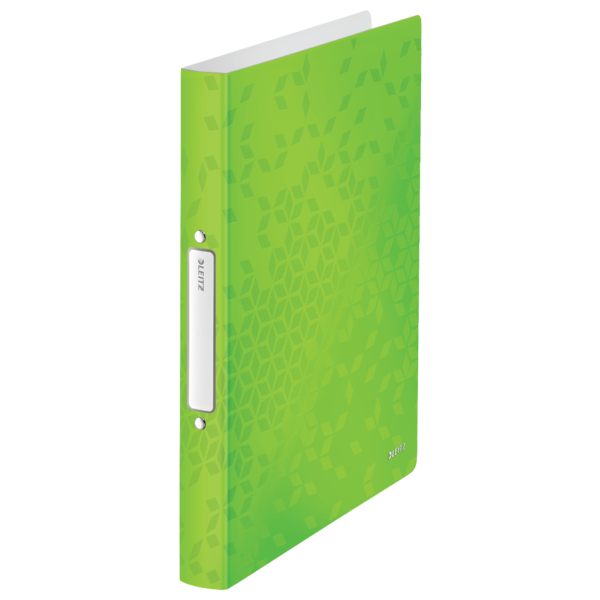 Carpeta de anillas WOW. PP. 2 anillas redondas de 25 mm. DIN A4, verde