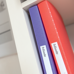 Carpeta de fundas Esselte Colour'Breeze PP. Tapas flexibles. 80 fundas. DIN A4, lavanda