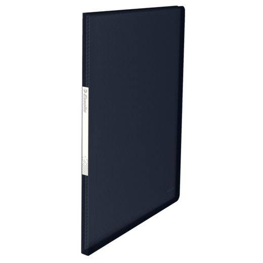Carpeta de fundas Esselte Vivida. PP. Tapas Flexibles. 40 fundas. DIN A4, negro Vivida