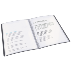 Carpeta de fundas Esselte Vivida. PP. Tapas Flexibles. 80 fundas. DIN A4, surtidos