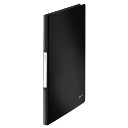 Carpeta de fundas Solid. PP. 20 fundas. DIN A4, negro