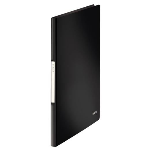 Carpeta de fundas Solid. PP. 20 fundas. DIN A4, negro