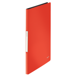 Carpeta de fundas Solid. PP. 20 fundas. DIN A4, rojo