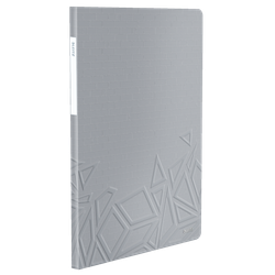 Carpeta de fundas Urban Chic. PP. 20 fundas. DIN A4, gris