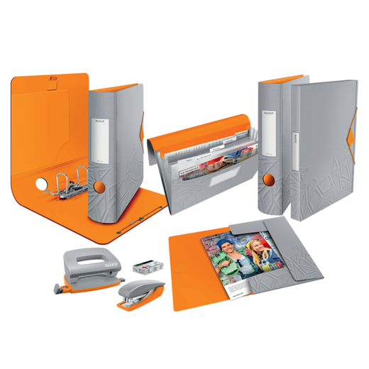 Carpeta de fundas Urban Chic. PP. 80 fundas. DIN A4, gris