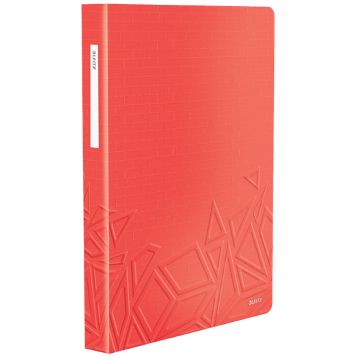 Carpeta de fundas Urban Chic. PP. 80 fundas. DIN A4, rojo