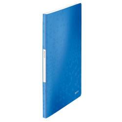 Carpeta de fundas WOW. PP. 20 fundas. DIN A4, azul