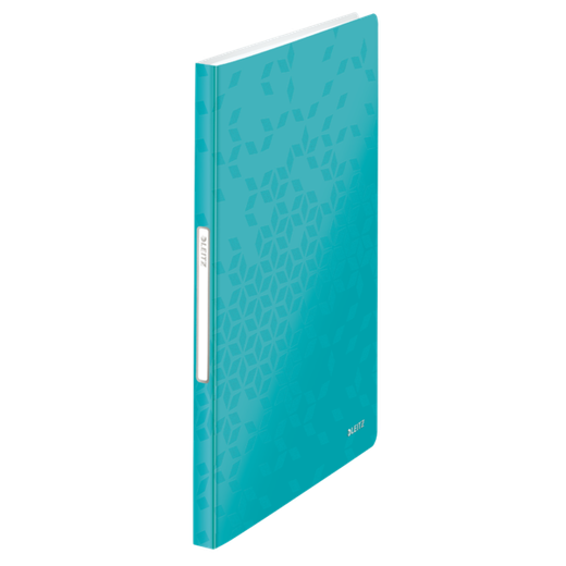 Carpeta de fundas WOW. PP. 40 fundas. DIN A4, turquesa