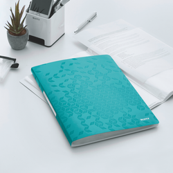 Carpeta de fundas WOW. PP. 40 fundas. DIN A4, turquesa