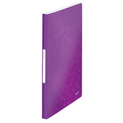 Carpeta de fundas WOW. PP. 40 fundas. DIN A4, violeta