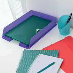Carpeta de gomas Esselte Colour'Breeze. PP. Con 3 solapas. DIN A4, surtidos
