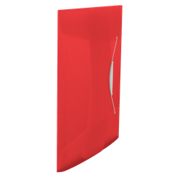 Carpeta de gomas Esselte Vivida. PP. Con 3 solapas. DIN A4, rojo Vivida
