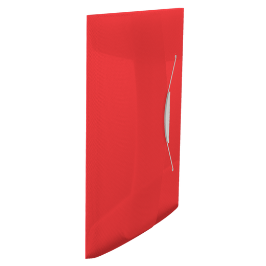 Carpeta de gomas Esselte Vivida. PP. Con 3 solapas. DIN A4, rojo Vivida