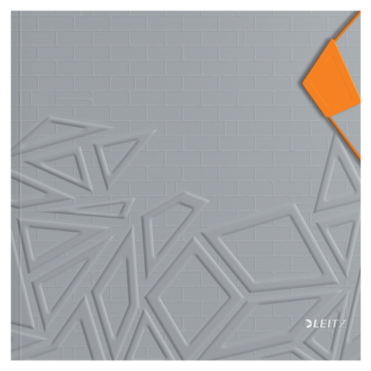 Carpeta de gomas Urban Chic. PP. 3 solapas. DIN A4, gris