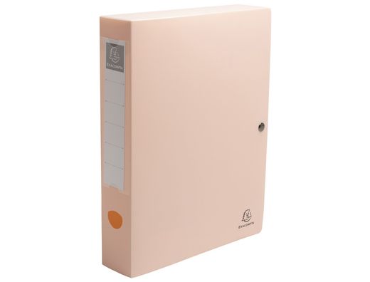 Carpeta de proyecto exacompta skandi polipropileno reciclado din A4 lomo 60mm cierre con presion colores
