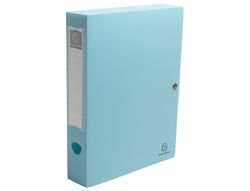 Carpeta de proyecto exacompta skandi polipropileno reciclado din A4 lomo 60mm cierre con presion colores