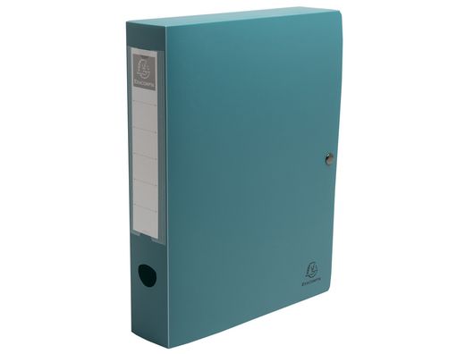 Carpeta de proyecto exacompta skandi polipropileno reciclado din A4 lomo 60mm cierre con presion colores