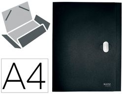 Carpeta de proyectos leitz recycle din A4 polipropileno lomo 38 mm negro