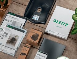 Carpeta de proyectos leitz recycle din A4 polipropileno lomo 38 mm negro