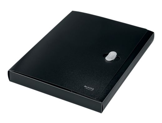 Carpeta de proyectos leitz recycle din A4 polipropileno lomo 38 mm negro