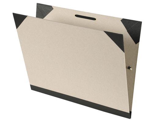 Carpeta dibujo canson brut 61x81 cm con gomas color kraftclaro
