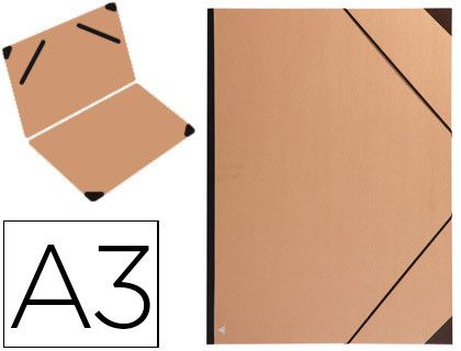 Carpeta dibujo Clairefontaine con gomas A3