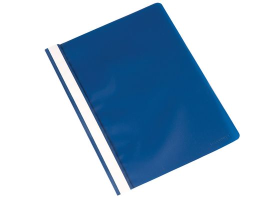 Carpeta Dossier Fastener Plastico Q-Connect Din A4 Azul
