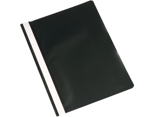 Carpeta Dossier Fastener Plastico Q-Connect Din A4 Negra