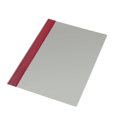 Dossiers Fastener Esselte (Caja de 50). PP. Mecanismo metálico. Mod. 132/1 de PP reciclado. Folio, burdeos