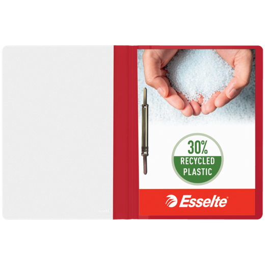 Dossiers Fastener Esselte (Caja de 50). PP. Mecanismo metálico. Mod. 132/1 de PP reciclado. Folio, burdeos