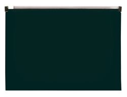 Carpeta dossier liderpapel a3 cierre de cremallera negro opaco