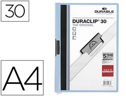 Carpeta Durable Swingclip A4 30 hojas azul