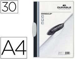 Carpeta Durable Swingclip A4 30 hojas verde