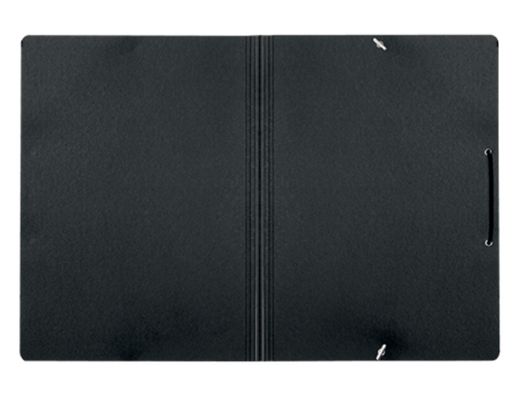 Carpeta leitz recycle gomas din A4 carton reciclabe 100% negro