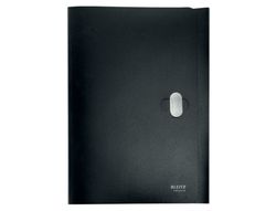 Carpeta leitz recycle gomas tres solapas din A4 polipropileno negro