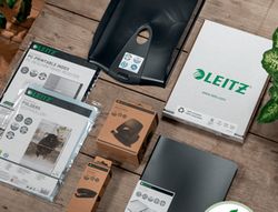 Carpeta leitz recycle gomas tres solapas din A4 polipropileno negro