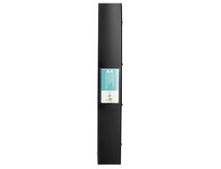 Carpeta liderpapel 4 anillas 40 mm mixtas polipropileno din a4 negro opaco