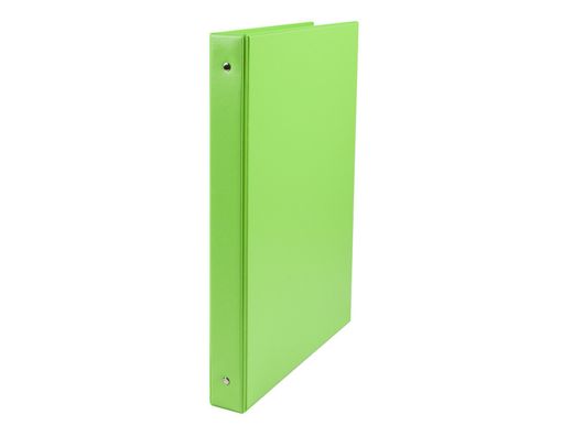 Carpeta Liderpapel 4 Anillas 40 mm Redondas Plastico Folio Color Verde Pistacho