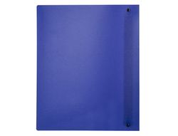 Carpeta liderpapel 4 anillas mixtas 40 mm polipropileno din a4 azul translucido