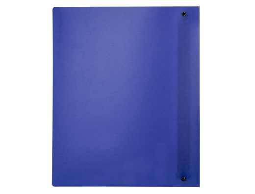 Carpeta liderpapel 4 anillas mixtas 40 mm polipropileno din a4 azul translucido