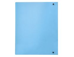 Carpeta liderpapel 4 anillas mixtas 40 mm polipropileno din a4 celeste opaco