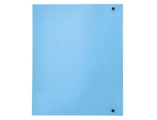 Carpeta liderpapel 4 anillas mixtas 40 mm polipropileno din a4 celeste opaco