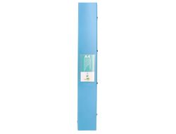 Carpeta liderpapel 4 anillas mixtas 40 mm polipropileno din a4 celeste opaco