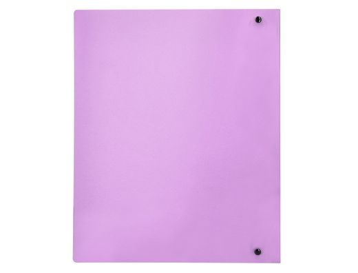 Carpeta liderpapel 4 anillas mixtas 40 mm polipropileno din a4 lavanda opaco