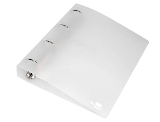 Carpeta liderpapel 4 anillas mixtas 40 mm polipropileno din a4 transparente